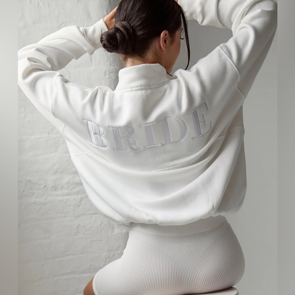 Bride Statement Quarter Zip Sweatshirt